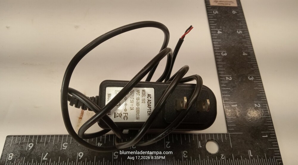 AC Adapter Model 1512 Power Supply 5V 2A Cut Wire For Parts Repair